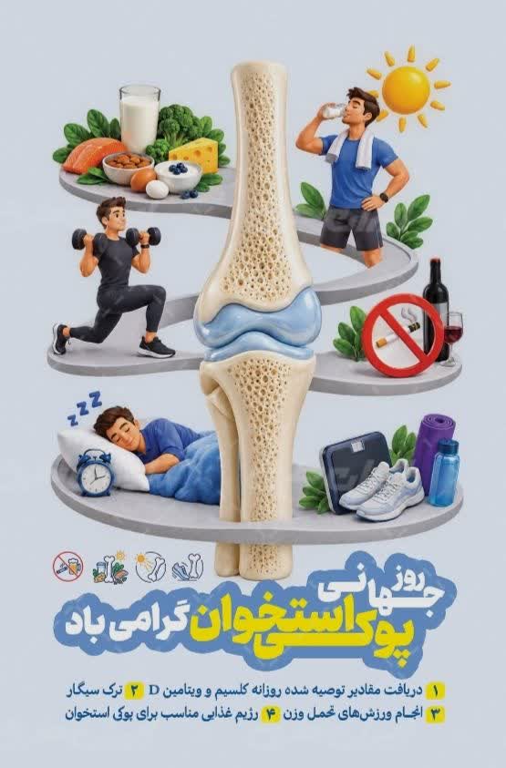 تصویر روز جهانی پوکی استخوان 1405
